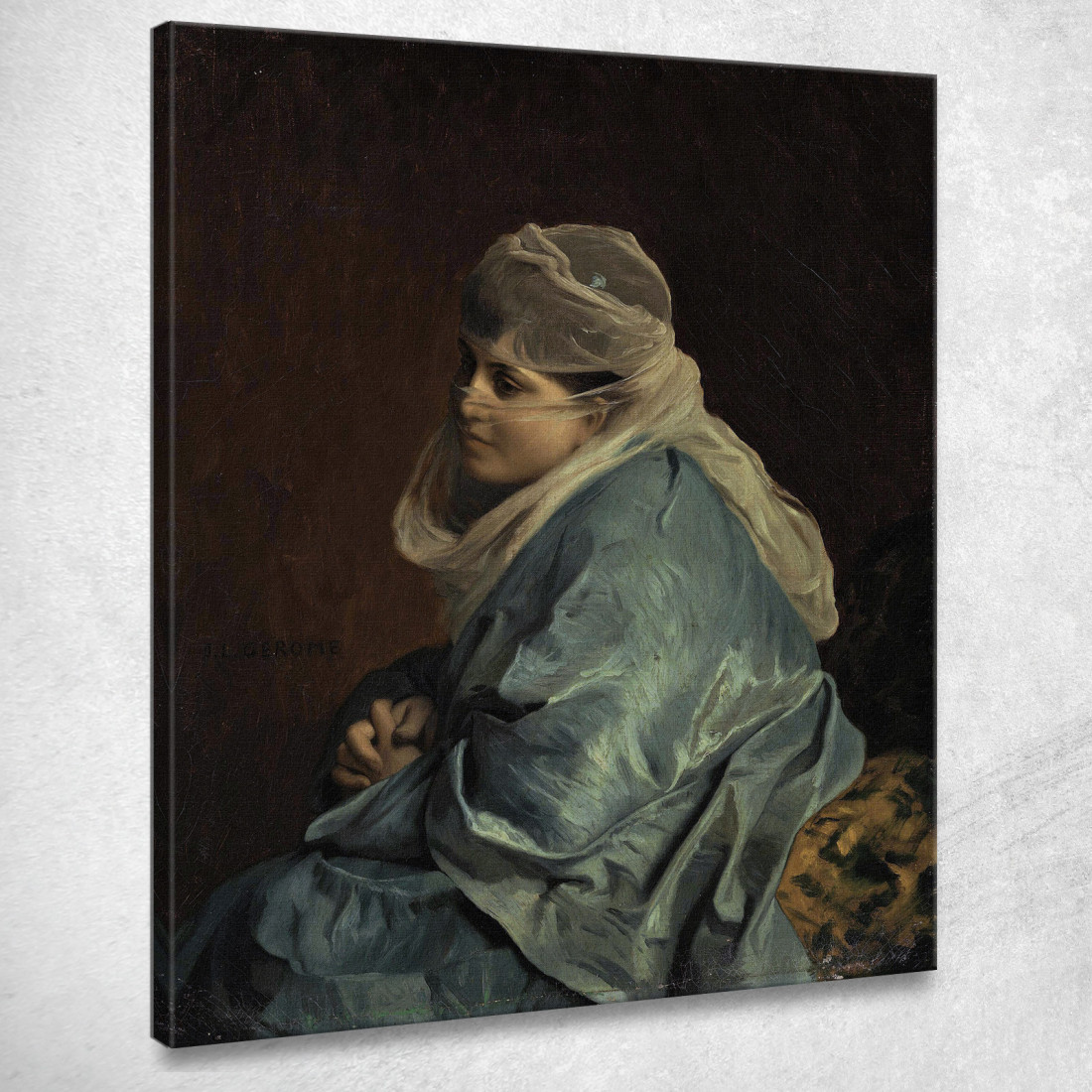 Donna Di Costantinopoli Jean-Léon Gérôme jlg164 quadro stampato su tela