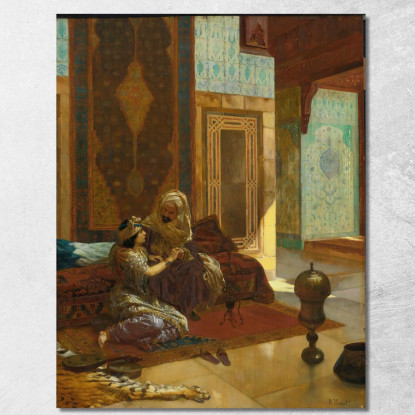 La Favorita Rudolf Ernst rer24 quadro stampato su tela