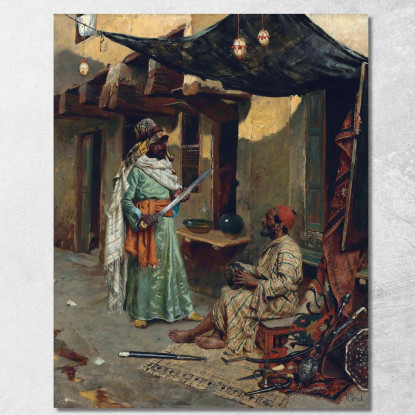 Il Mercante D'Armi Rudolf Ernst rer38 quadro stampato su tela