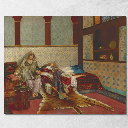 La Melodia Dimenticata 2 Rudolf Ernst rer44 quadro stampato su tela