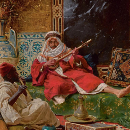 I Musicisti Rudolf Ernst rer53 quadro stampato su tela