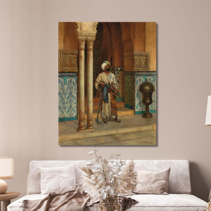 La Guardia Del Palazzo 2 Rudolf Ernst rer59 quadro stampato su tela