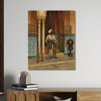 La Guardia Del Palazzo 2 Rudolf Ernst rer59 quadro stampato su tela