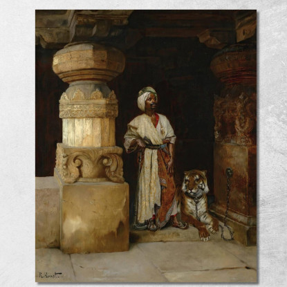 La Guardia Del Palazzo Rudolf Ernst rer60 quadro stampato su tela