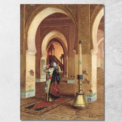 La Preghiera Rudolf Ernst rer63 quadro stampato su tela