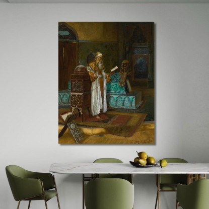 La Tomba Del Sultano Mehmet I Rudolf Ernst rer67 quadro stampato su tela