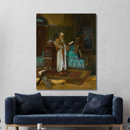 La Tomba Del Sultano Mehmet I Rudolf Ernst rer67 quadro stampato su tela