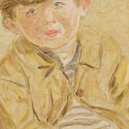 Ragazzo Con Berretto Con Visiera Tadeusz Makowski tmk16 quadro stampato su tela