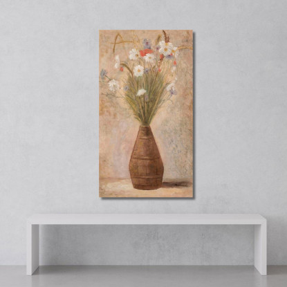 Fiori Di Campo Tadeusz Makowski tmk55 quadro stampato su tela
