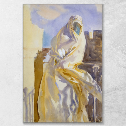 Donna Araba John Singer Sargent jss17 quadro stampato su tela