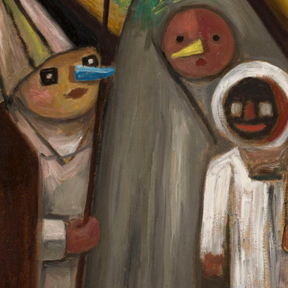 Avaro Tadeusz Makowski tmk124 quadro stampato su tela