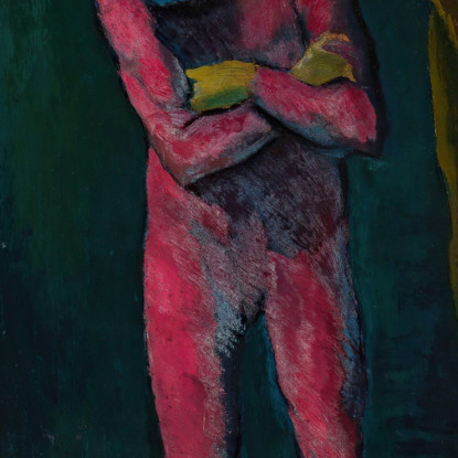 Pierrot Tadeusz Makowski tmk138 quadro stampato su tela