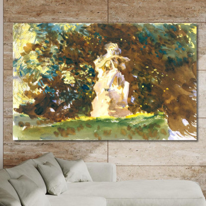 Giardino Di Boboli Firenze John Singer Sargent jss26 quadro stampato su tela
