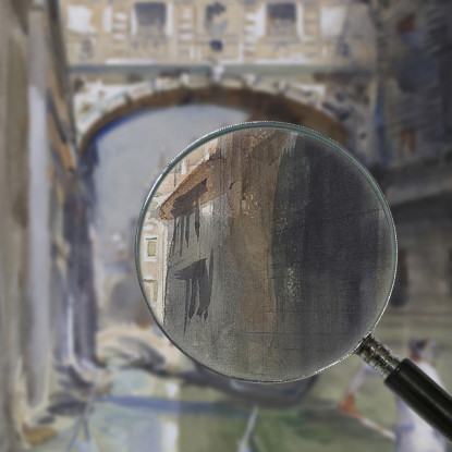 Ponte Dei Sospiri John Singer Sargent jss29 quadro stampato su tela