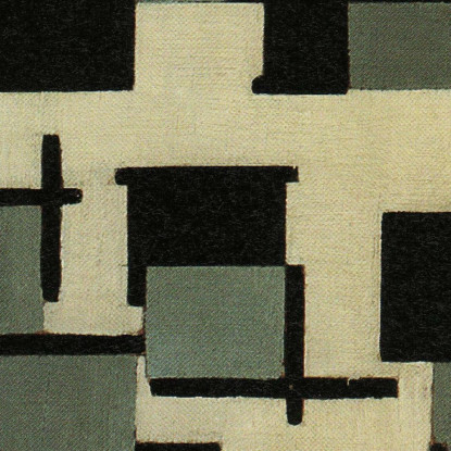 Composizione Xiii Theo van Doesburg tvd10 quadro stampato su tela