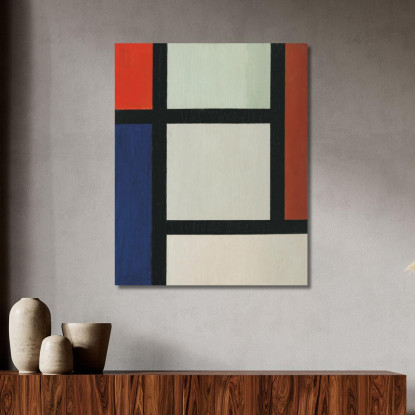 Contro-Composizione Theo van Doesburg tvd12 quadro stampato su tela