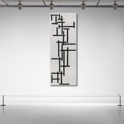 Tarantella Theo van Doesburg tvd21 quadro stampato su tela