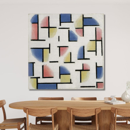 Variazione Su Composizione Xiii Theo van Doesburg tvd23 quadro stampato su tela