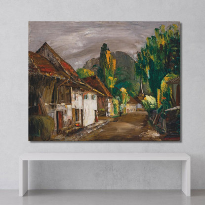 Paesaggio. Alta Savoia Boris Grigoriev bgr8 quadro stampato su tela