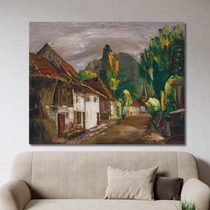 Paesaggio. Alta Savoia Boris Grigoriev bgr8 quadro stampato su tela