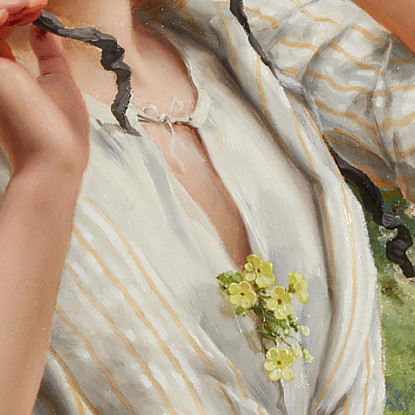 Primavera Emile Vernon evr11 quadro stampato su tela