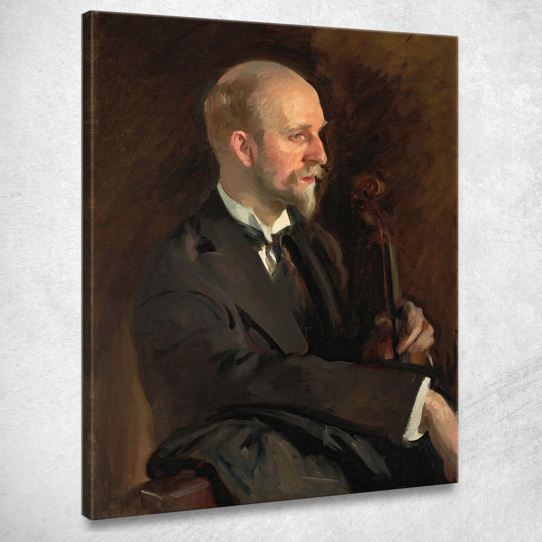 Charles Martin Loeffler John Singer Sargent jss46 quadro stampato su tela