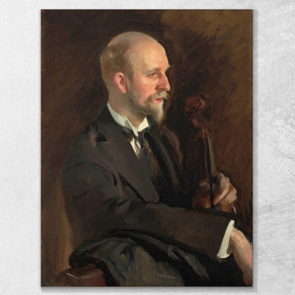 Charles Martin Loeffler John Singer Sargent jss46 quadro stampato su tela
