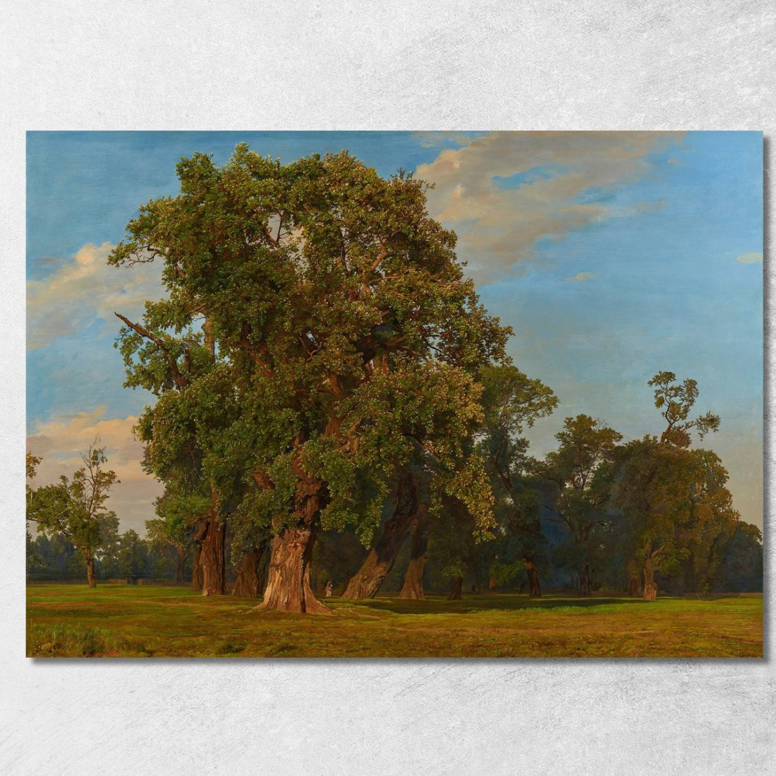 Grande Paesaggio Paterno Ferdinand Georg Waldmüller fgw62 quadro stampato su tela
