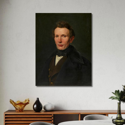 Signor Von Bartsch Ferdinand Georg Waldmüller fgw66 quadro stampato su tela