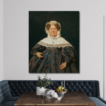 Josephine Schaumburg Nata Stahel Ferdinand Georg Waldmüller fgw70 quadro stampato su tela