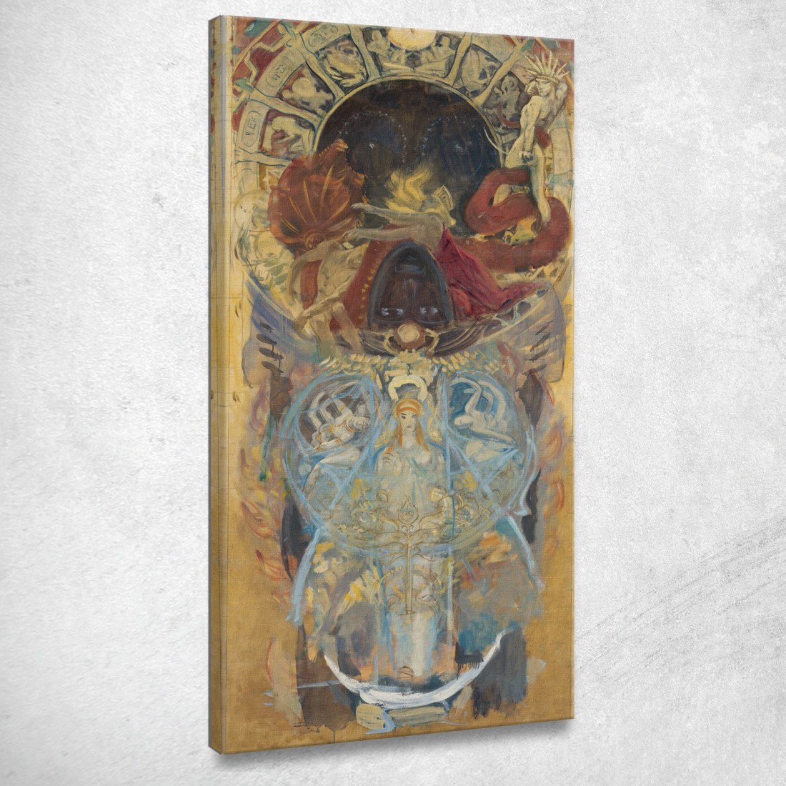 Progetto Per Un Arco John Singer Sargent jss53 quadro stampato su tela