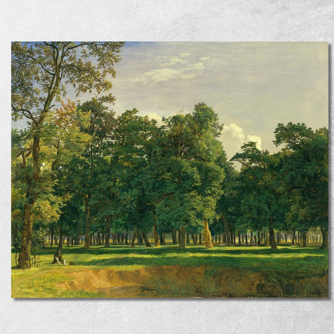 Paesaggio Del Prater Ferdinand Georg Waldmüller fgw91 quadro stampato su tela