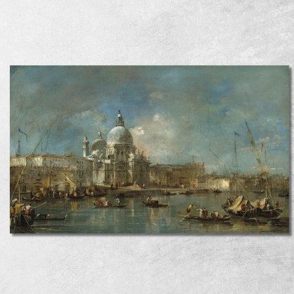 Santa Maria Della Salute Francesco Guardi fgr22 quadro stampato su tela
