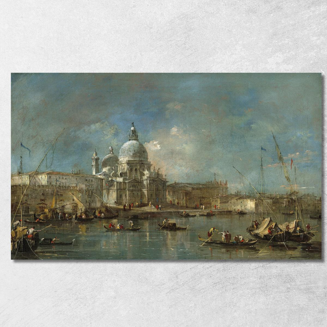Santa Maria Della Salute Francesco Guardi fgr22 quadro stampato su tela