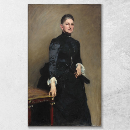 Eleonora O Donnell Iselin Sig.Ra Adrian Iselin John Singer Sargent jss61 quadro stampato su tela