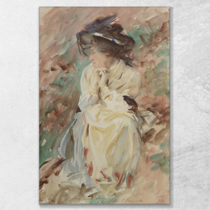 Elisa John Singer Sargent jss62 quadro stampato su tela