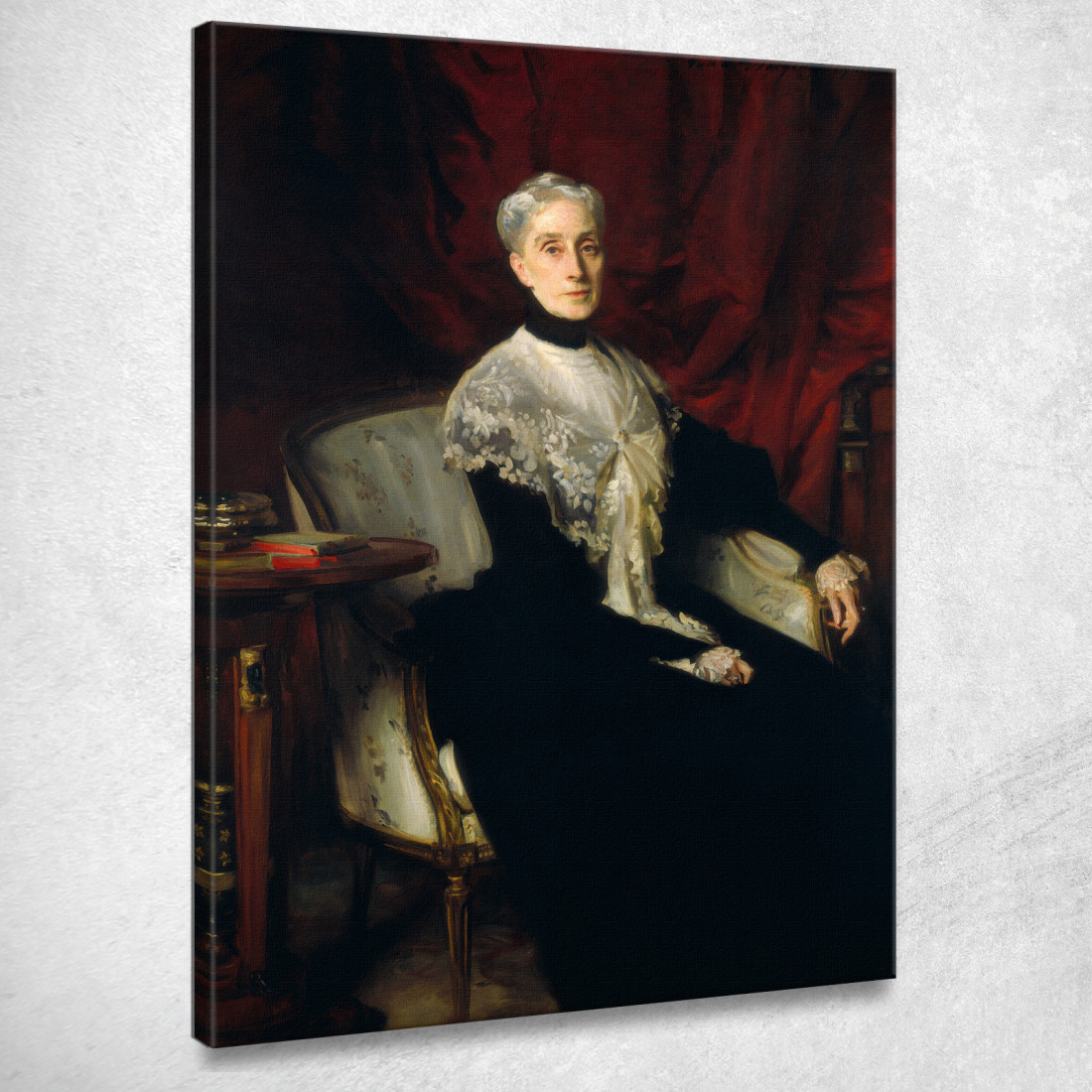 Ellen Peabody Endicott Sig.Ra William Crowninshield Endicott John Singer Sargent jss65 quadro stampato su tela