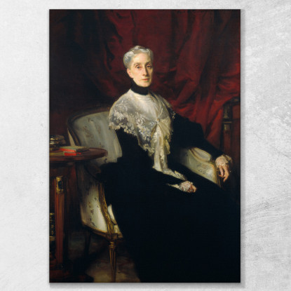 Ellen Peabody Endicott Sig.Ra William Crowninshield Endicott John Singer Sargent jss65 quadro stampato su tela