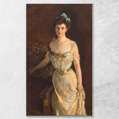 Ellen Sears Amory Anderson Curtis John Singer Sargent jss66 quadro stampato su tela