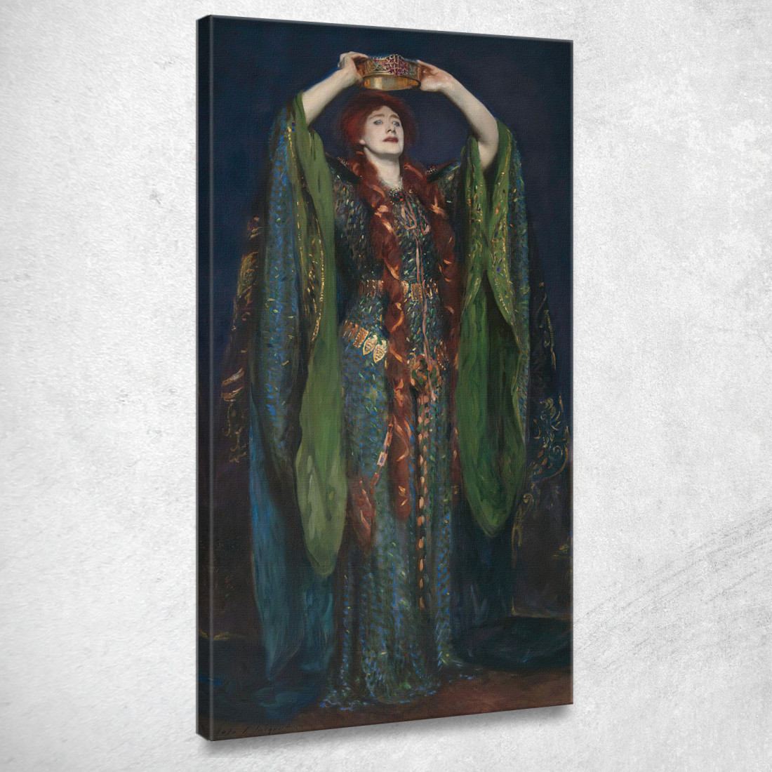 Ellen Terry Nel Ruolo Di Lady Macbeth John Singer Sargent jss67 quadro stampato su tela