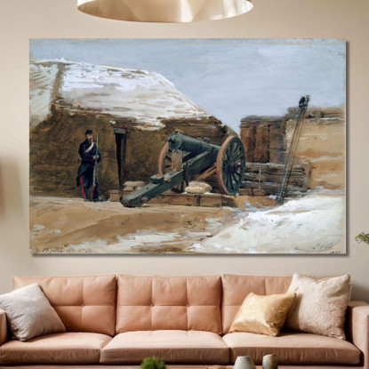 Bastione 63 Isidore Pils ipl12 quadro stampato su tela