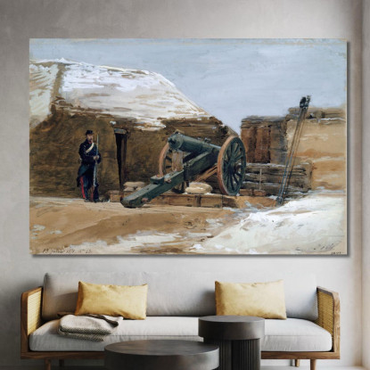 Bastione 63 Isidore Pils ipl12 quadro stampato su tela