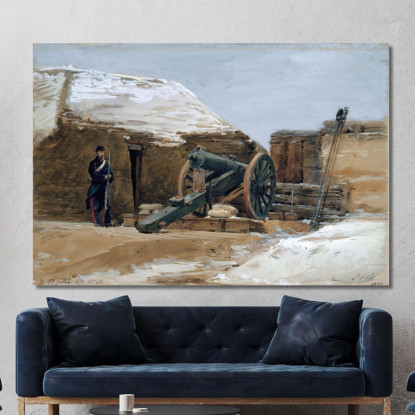Bastione 63 Isidore Pils ipl12 quadro stampato su tela