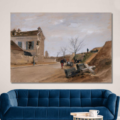 Le Point Du Jour Febbraio 1871 Isidore Pils ipl13 quadro stampato su tela