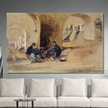 Mobili Sotto Il Viadotto Di Auteuil Isidore Pils ipl15 quadro stampato su tela