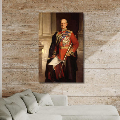 Frederick Sleigh Roberts Primo Conte Roberts John Singer Sargent jss81 quadro stampato su tela