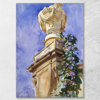 Giardino Vicino A Lucca John Singer Sargent jss85 quadro stampato su tela