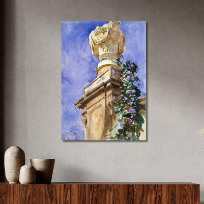 Giardino Vicino A Lucca John Singer Sargent jss85 quadro stampato su tela