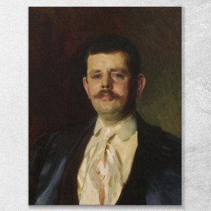 Gardiner Greene Hammond Jr. John Singer Sargent jss87 quadro stampato su tela