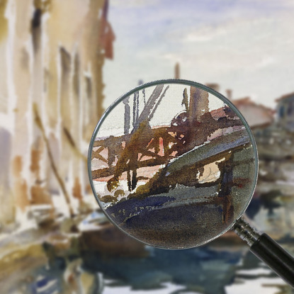Giudecca John Singer Sargent jss93 quadro stampato su tela